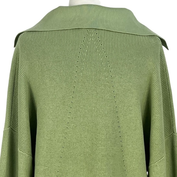 NEW WITH TAGS RAG & BONE WOMEN'S  AMY RIBBED OVERSIZED TUNIC POLO - Picture 9 of 16